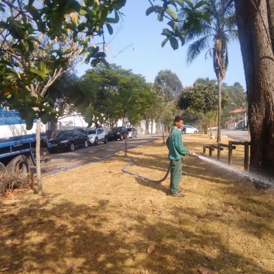 Manutenção das áreas verdes